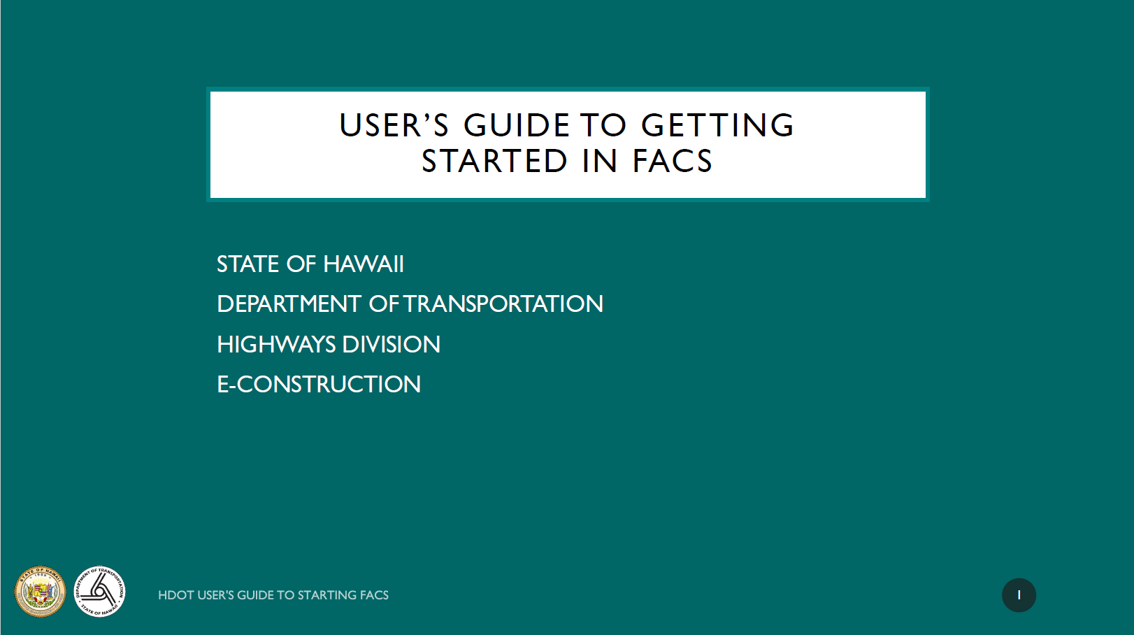 HDOT user guide 1