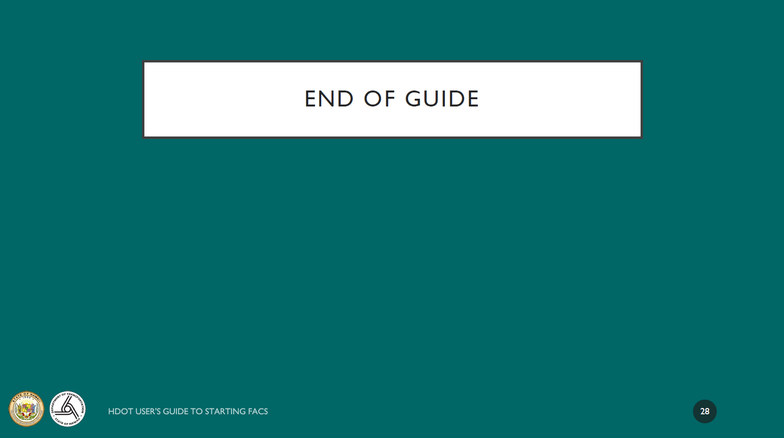 HDOT user guide 28